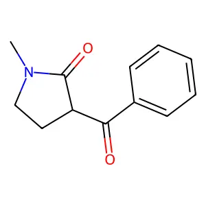 3-Benzoyl-1-methylpyrrolidin-2-one structure
