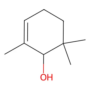 2,6,6-Trimethyl-2-cyclohexen-1-ol structure