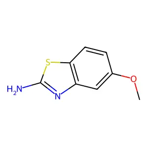 5-甲氧基-2-苯并噻唑胺 structure