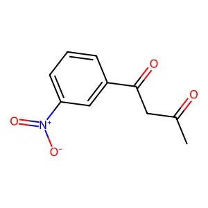 1,3-Butanedione, 1-(3-nitrophenyl)- structure