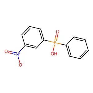 Phosphinic acid, (m-nitrophenyl)phenyl- structure
