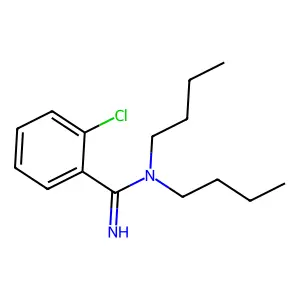 N,N-Dibutyl-2-chloro-benzenecarboximidamide structure
