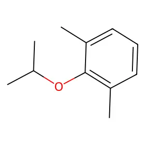 Benzene, 1,3-dimethyl-2-(1-methylethoxy)- structure