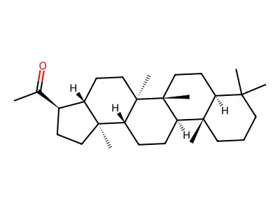 Isoadiantone structure