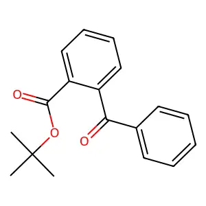 Tert-butyl 2-benzoylbenzoate structure
