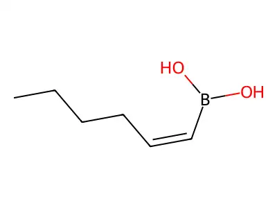 Hex-1-enylboronic Acid structure