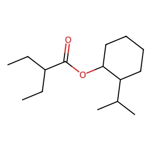 (2-Propan-2-ylcyclohexyl) 2-ethylbutanoate structure
