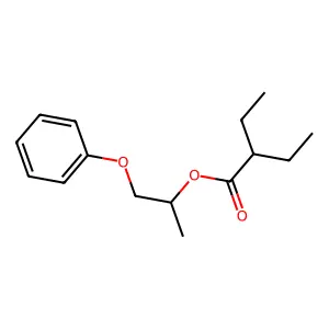 1-Phenoxypropan-2-yl 2-ethylbutanoate structure