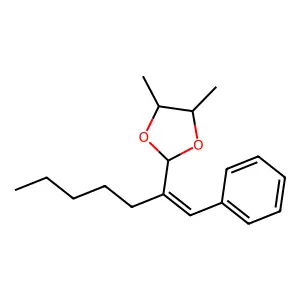 Tetrahydro-2-furanylmethyl 4-chlorobenzoate structure