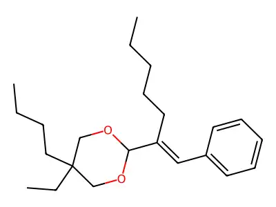 Tetrahydro-2-furanylmethyl 2-chlorobenzoate structure