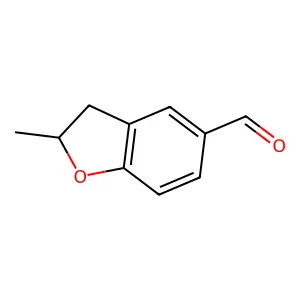 2-Methyl-2,3-dihydro-1-benzofuran-5-carbaldehyde structure