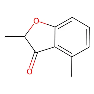 3(2H)-Benzofuranone, 2,4-dimethyl- structure