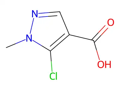 5-Chloro-1-methyl-1H-pyrazole-4-carboxylic acid structure