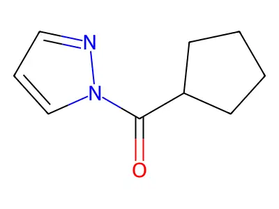 Cyclopentyl-1H-pyrazol-1-ylmethanone structure