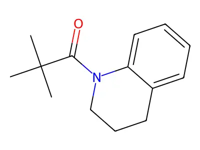1-(3,4-Dihydro-1(2H)-quinolinyl)-2,2-dimethyl-1-propanone structure