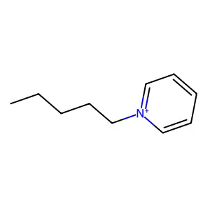Pyridinium, 1-pentyl- structure