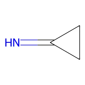 Cyclopropanimine structure