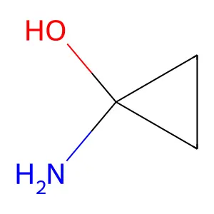 1-Aminocyclopropanol structure
