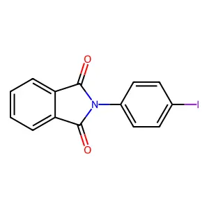 1H-isoindole-1,3(2H)-dione, 2-(4-iodophenyl)- structure