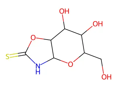 Mu-Thiolglucoxazoline structure