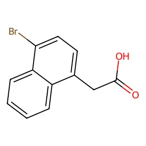 2-(4-溴-1-萘基)乙酸 structure