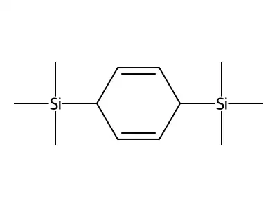 3,6-Bis(trimethylsilyl)-1,4-cyclohexadiene structure