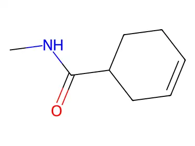 N-methylcyclohex-3-ene-1-carboxamide structure