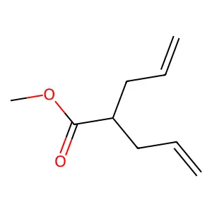 Methyl 2-prop-2-enylpent-4-enoate structure