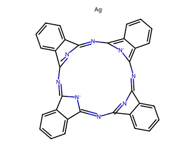 Phthalocyanine Silver structure