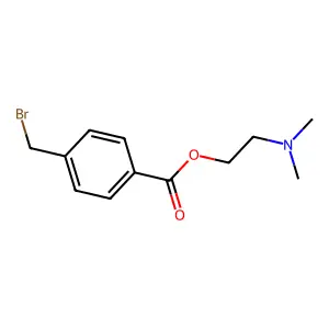 2-(Dimethylamino)ethyl 4-(bromomethyl)benzoate structure
