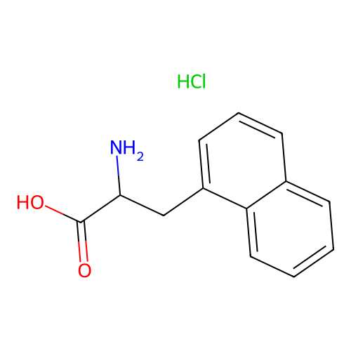 beta-Naphthylalanine structure