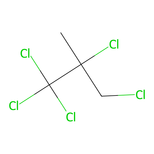 1,1,1,2,3-Pentachloro-2-methylpropane structure