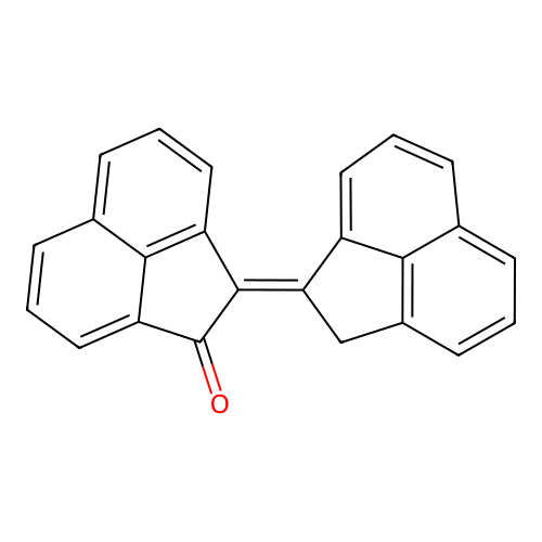 (2E)-2-(2H-acenaphthylen-1-ylidene)acenaphthylen-1-one structure