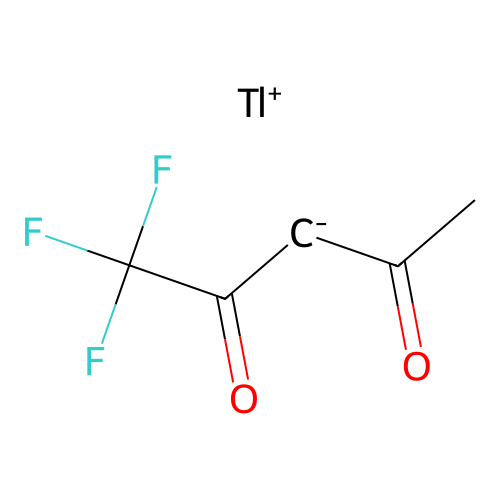 Thallium(1+);1,1,1-trifluoropentane-2,4-dione structure
