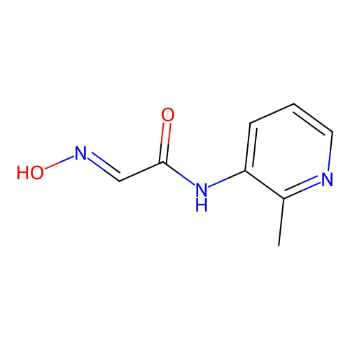 Acetamide,2-(hydroxyimino)-N-(2-methyl-3-pyridinyl)- structure
