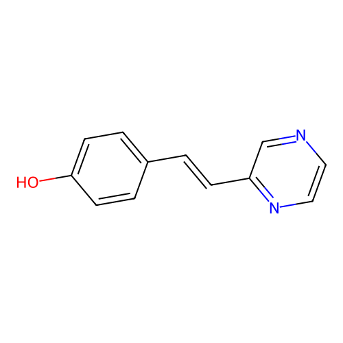 4-[(2Z)-2-(1H-pyrazin-2-ylidene)ethylidene]cyclohexa-2,5-dien-1-one structure