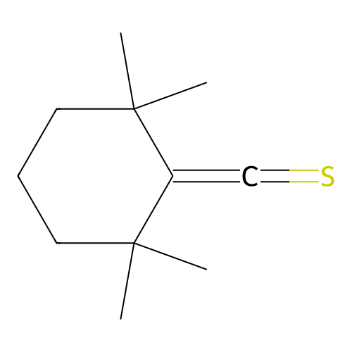 Methanethione, (2,2,6,6-tetramethylcyclohexylidene)- structure