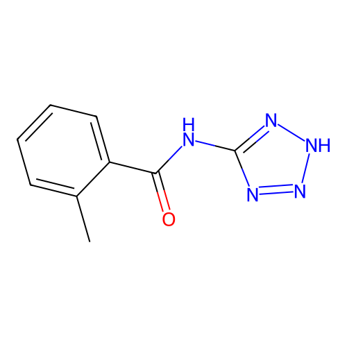 2-methyl-N-(1H-tetrazol-5-yl)benzamide structure