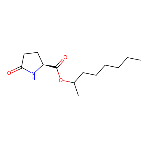 sec-Octyl 5-oxo-L-prolinate structure