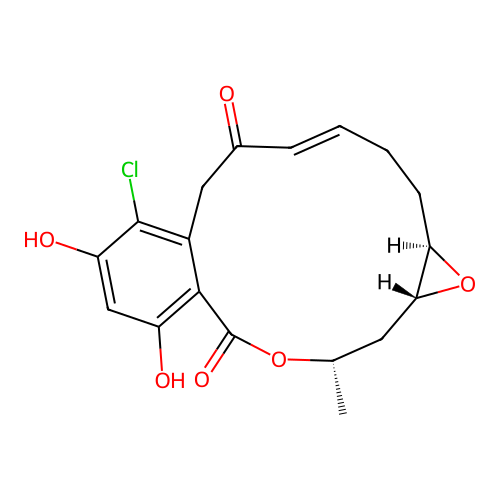 Pochonin A structure
