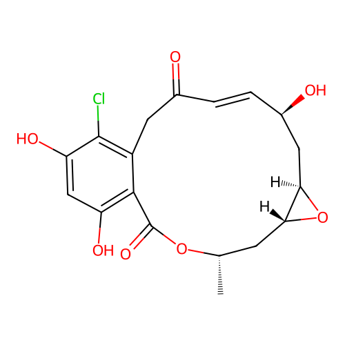 Pochonin B structure