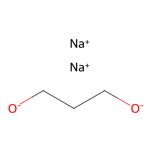 Disodium;propane-1,3-diolate structure