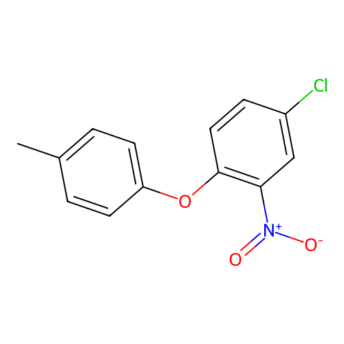 4-Chloro-1-(4-methylphenoxy)-2-nitrobenzene structure