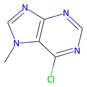 7H-Purine, 6-chloro-7-methyl- structure