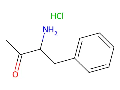 3-Amino-4-phenyl-2-butanone structure