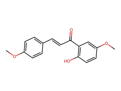 2-Propen-1-one, 1-(2-hydroxy-5-methoxyphenyl)-3-(4-methoxyphenyl)- structure