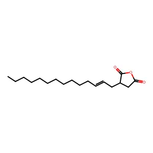 2,5-Furandione, dihydro-3-(2-tetradecen-1-yl)- structure