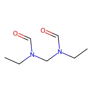 n,n'-Methanediylbis(n-ethylformamide) structure