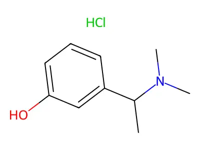 3-(1-Dimethylaminoethyl)phenol structure