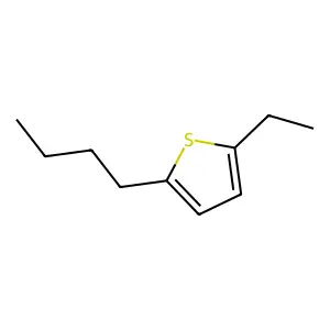 2-Butyl-5-ethylthiophene structure